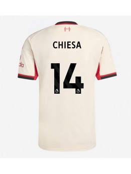 Billige Liverpool Federico Chiesa #14 Bortedrakt 2025-26 Kortermet